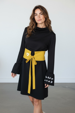 Učitaj fotografiju u galeriju , Punija pamučna haljina sa kaišem
