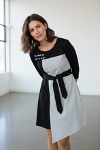 Učitaj fotografiju u galeriju , Asimetrična pamučna haljina
